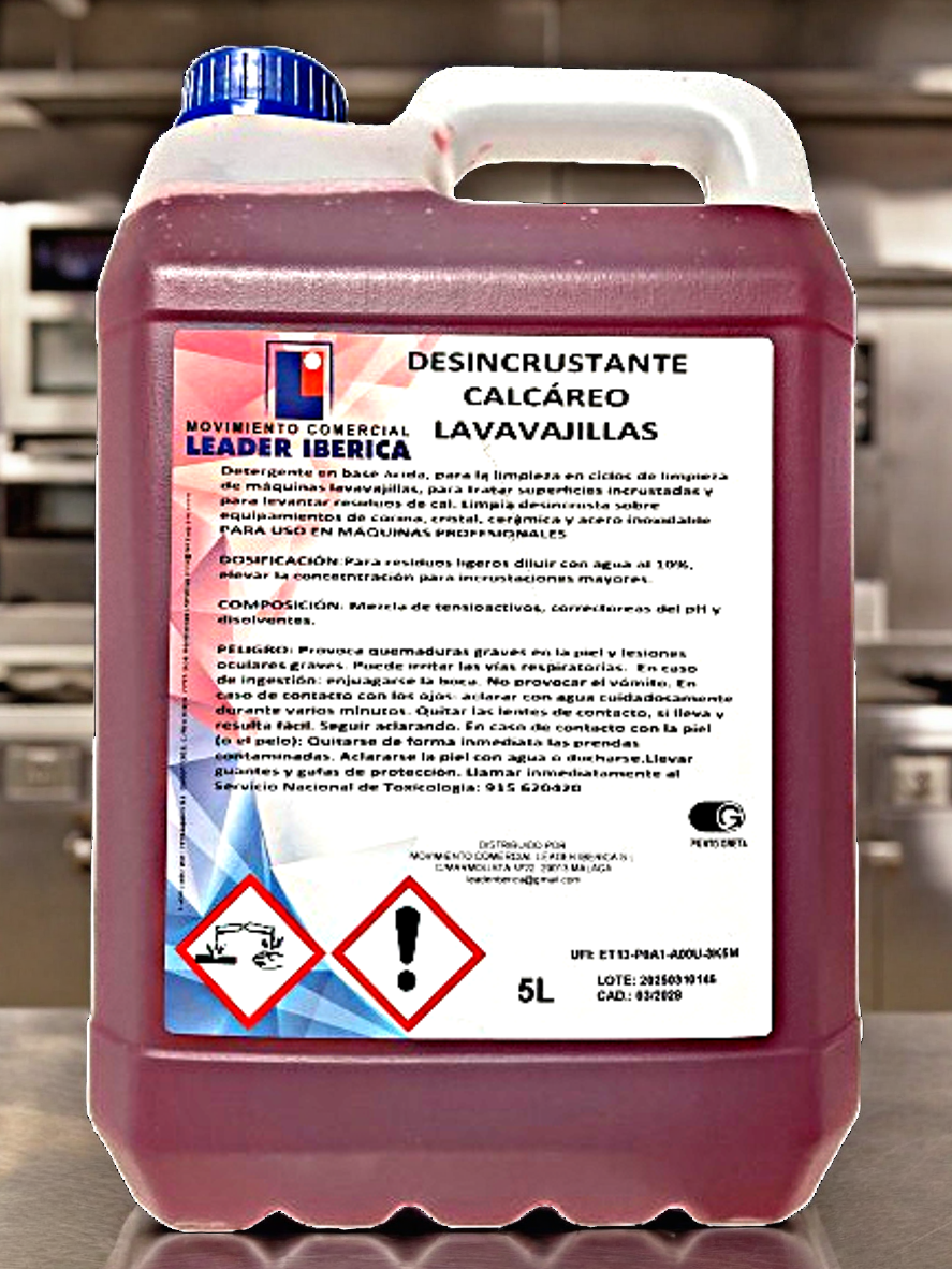 Desincrustante Calcareo Lavavajillas 5L