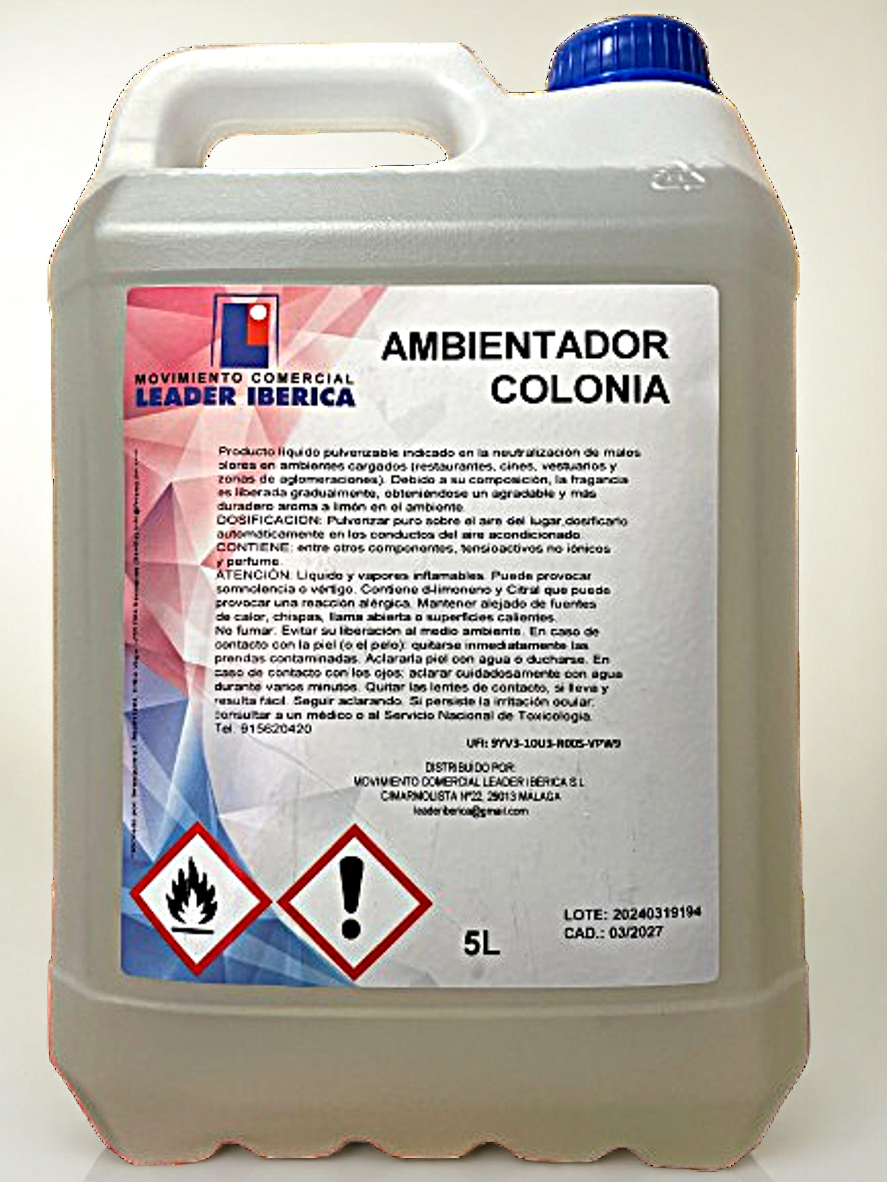 Ambientador Colonia 5 L