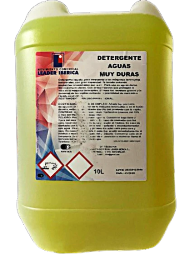 Detergente Aguas Muy Duras 10 L