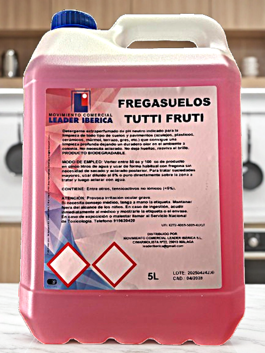 Fregasuelo Tutti Fruti 5 L