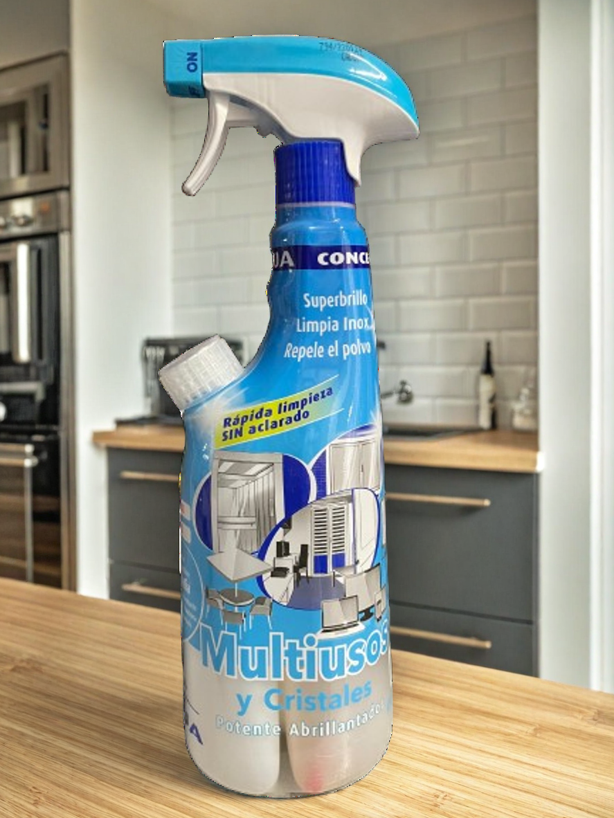 Limpiacristales diluible hasta 15 L