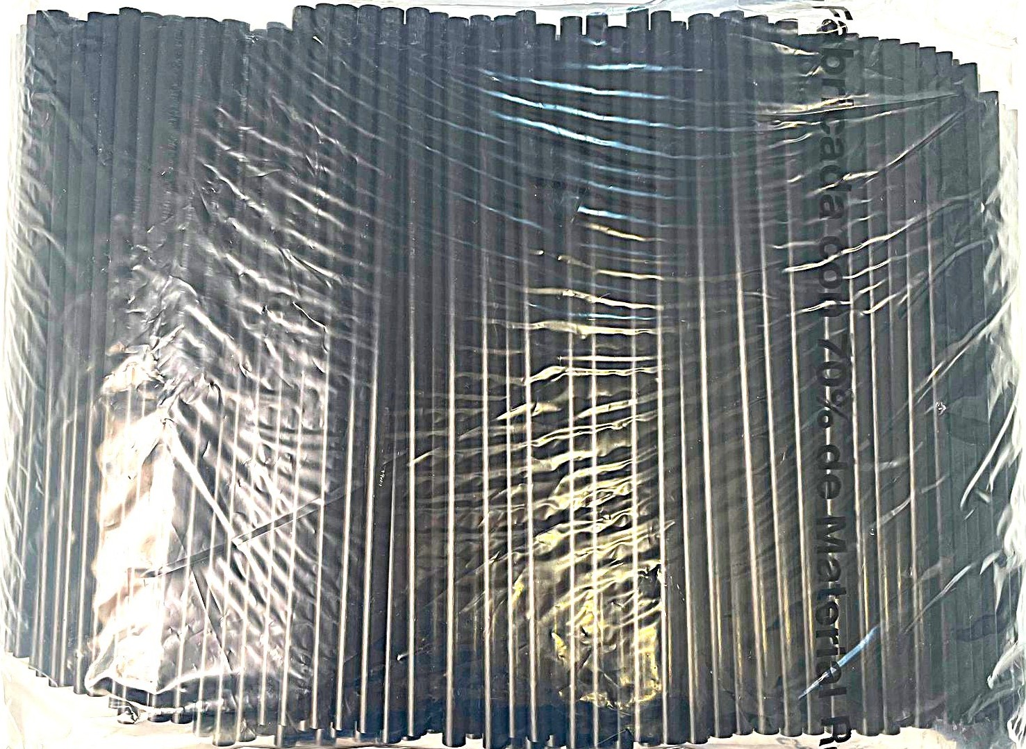 Sorbete Liso 6x200mm Negro P/1000