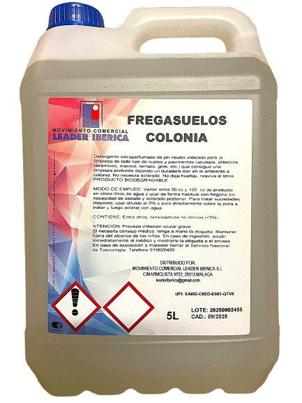 Fregasuelo Colonia 5 L