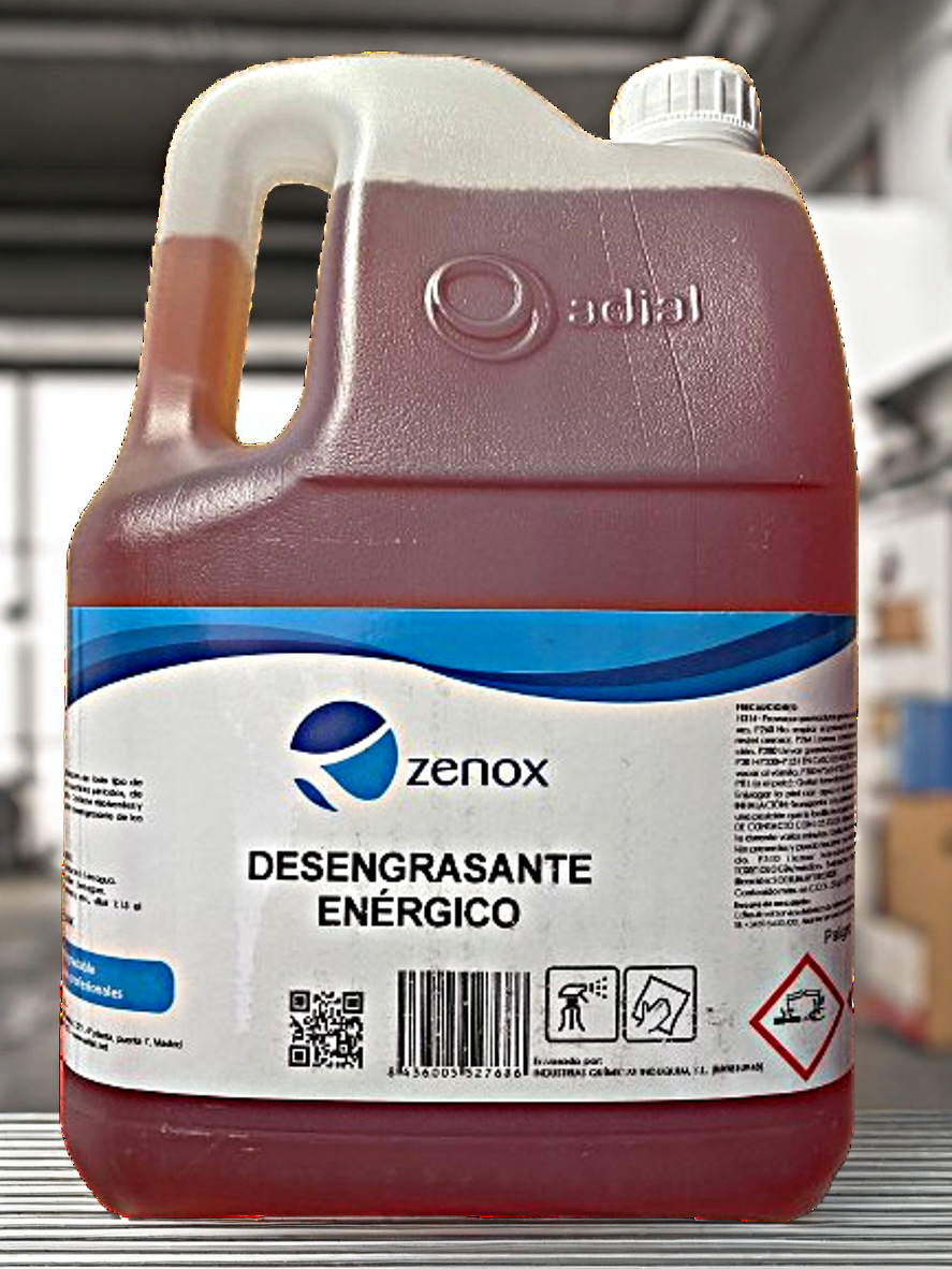 Desengrasante Energico Zenox 5 L