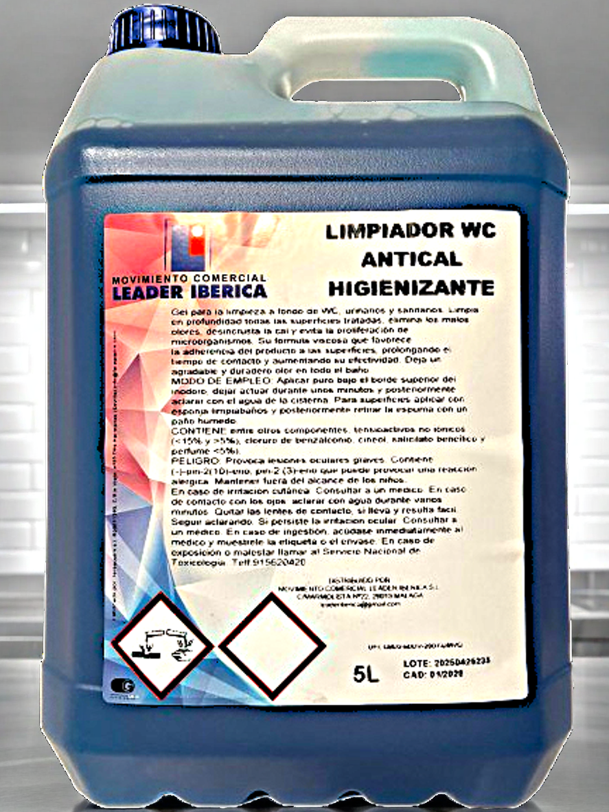 Limpiador WC Antical Higienizante 5 L
