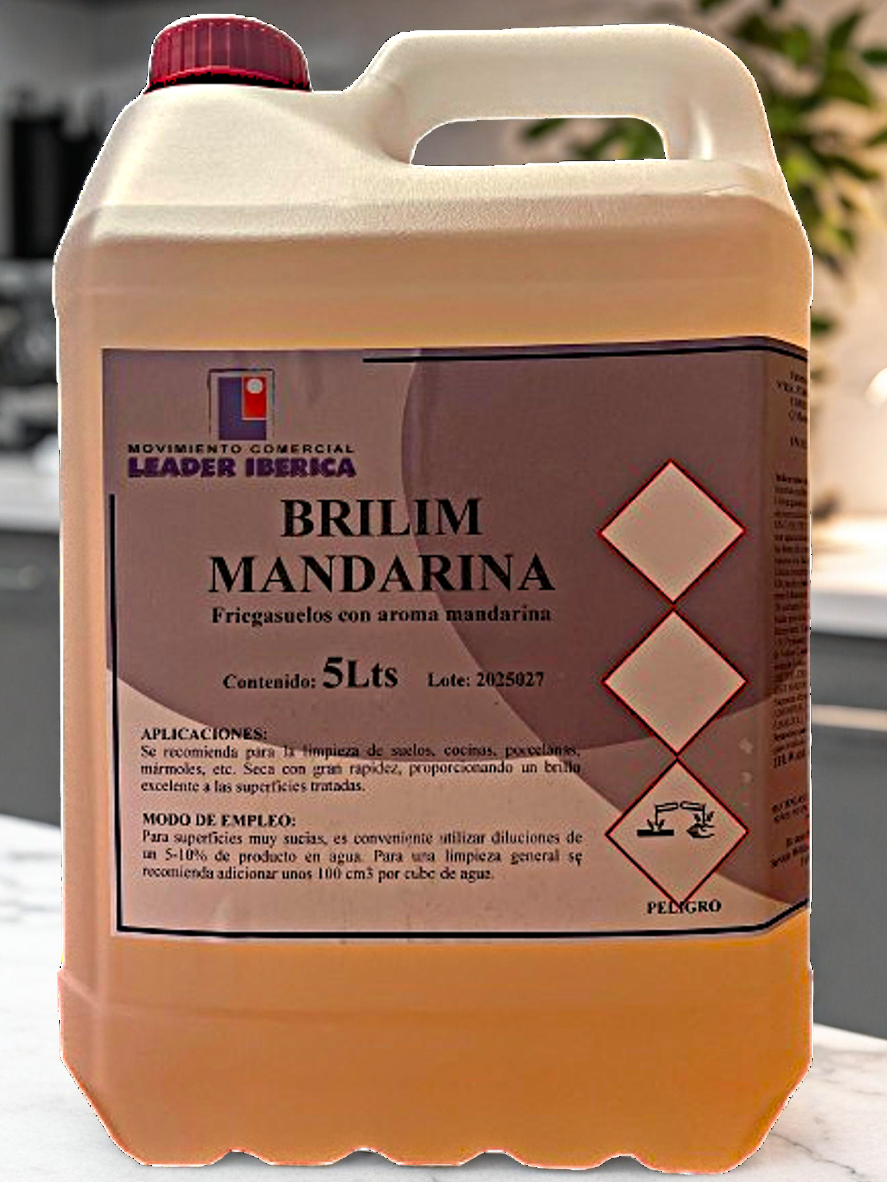Fregasuelo Mandarina 5 L