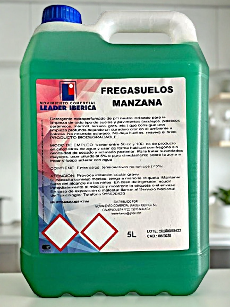 Fregasuelo Manzana 5 L