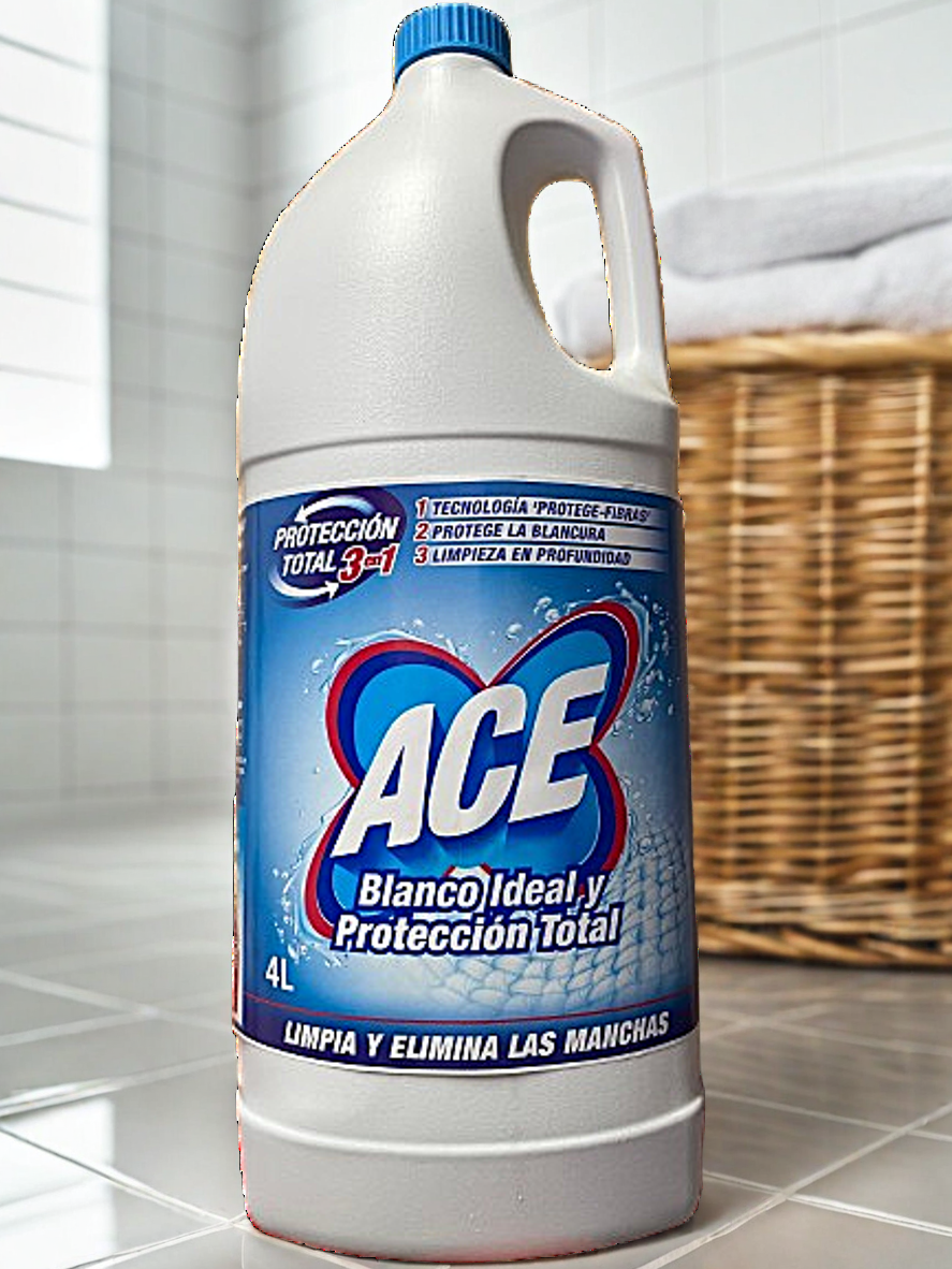 Lejía Blanca para Lavadora 4 L