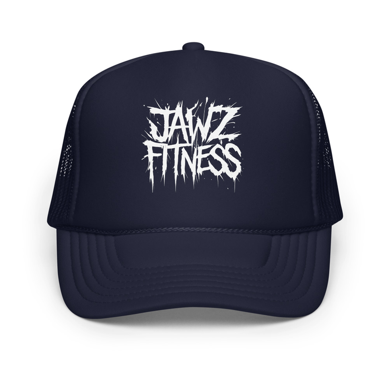 Death Metal Logo Foam trucker hat