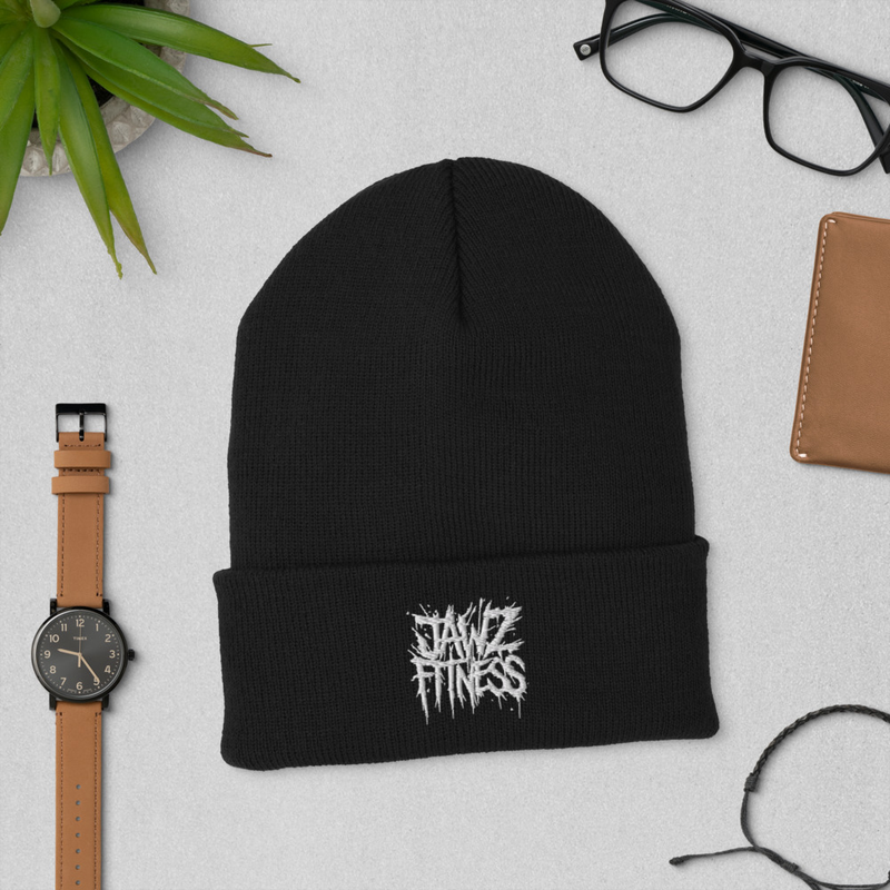 Death Metal Cuffed Beanie
