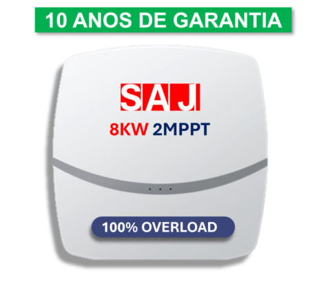 INV SAJ 8KW MONOFASICO 220V 2MPPT