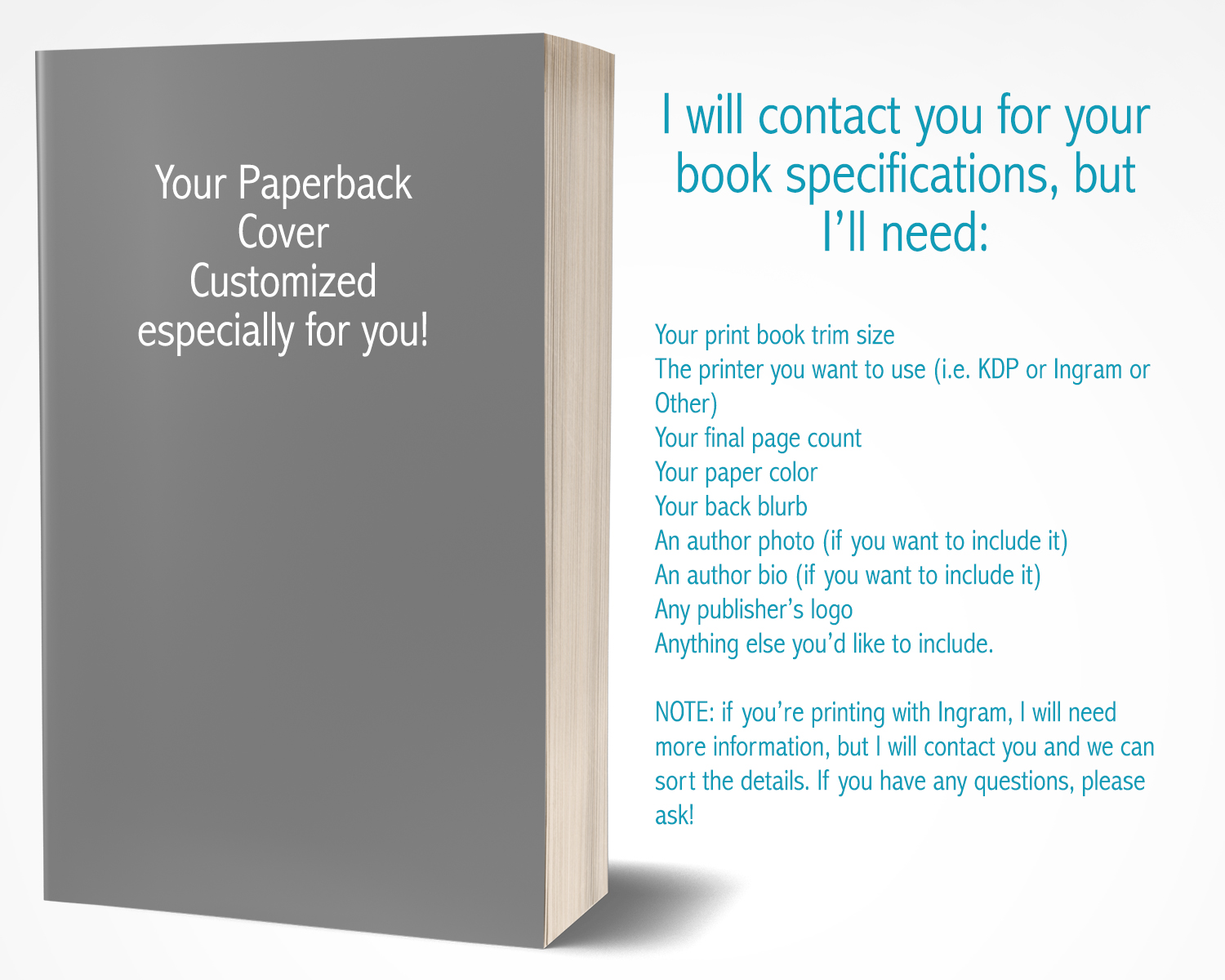 Paperback Add On