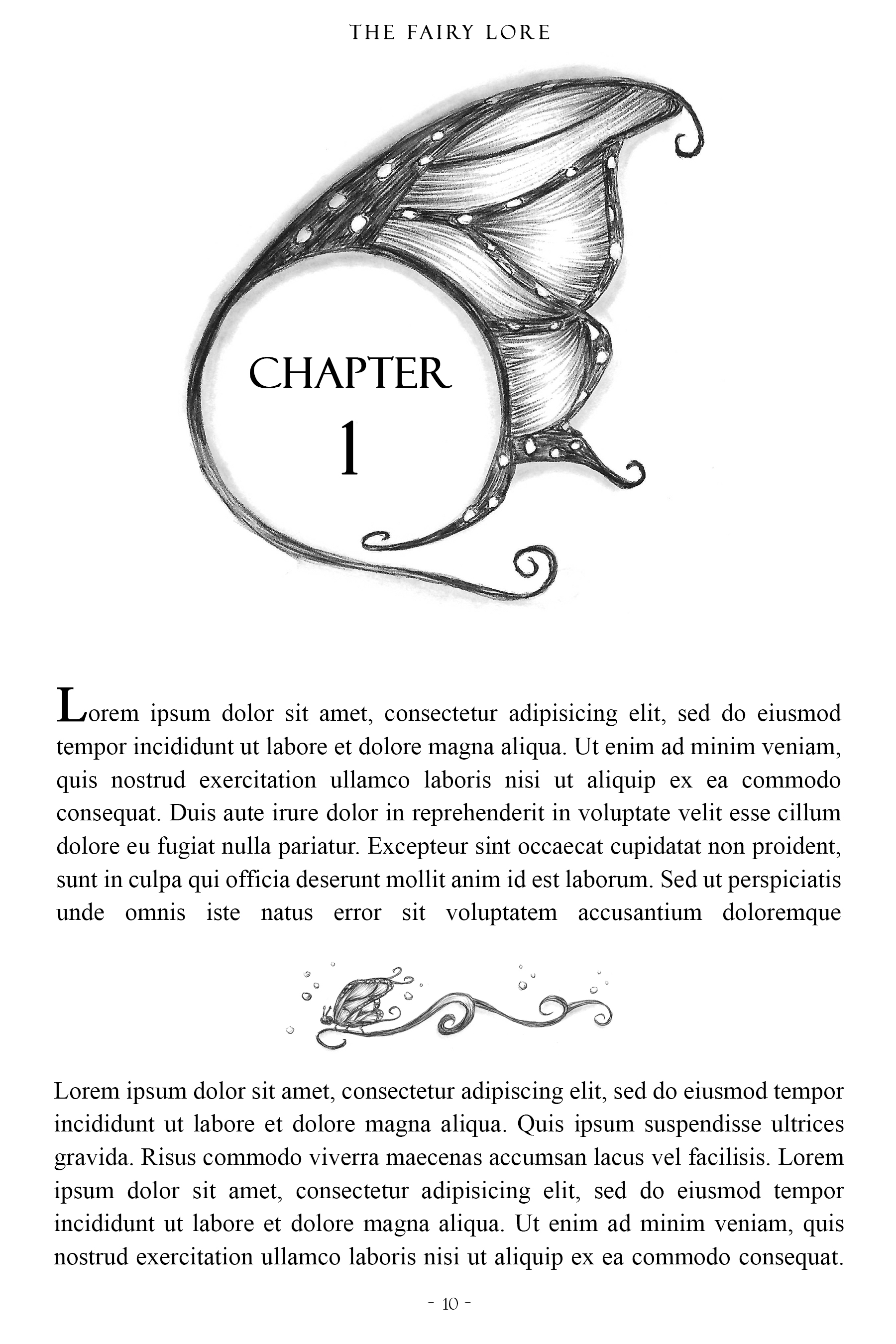 Fairy, Fantasy, Romantasy Chapter Heading & Divider Package