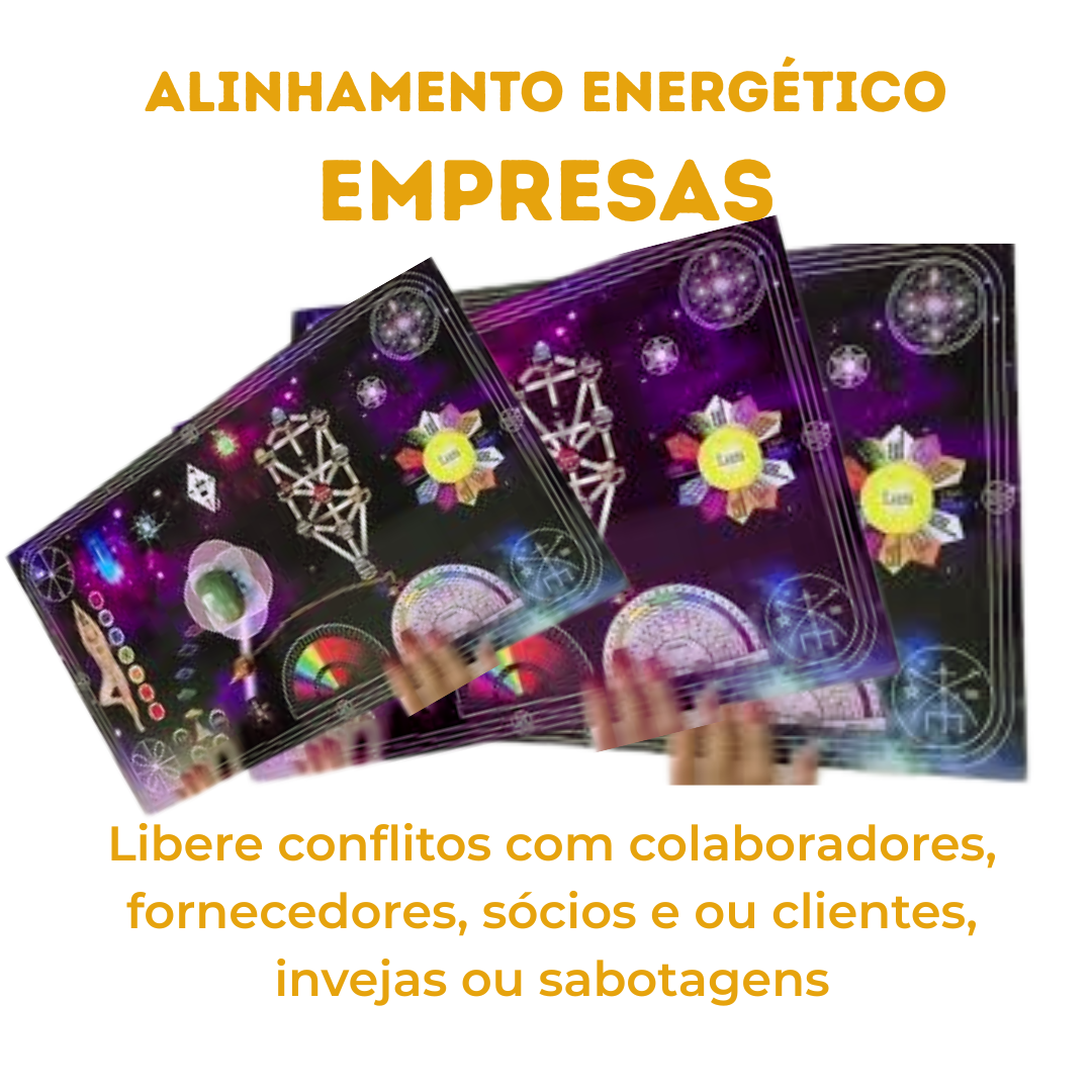 Alinhamento Energético Empresas com Mesa Quântica