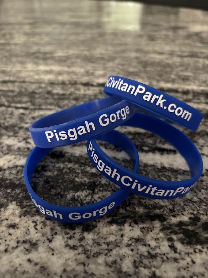 Pisgah Gorge Silicone Wristbands
