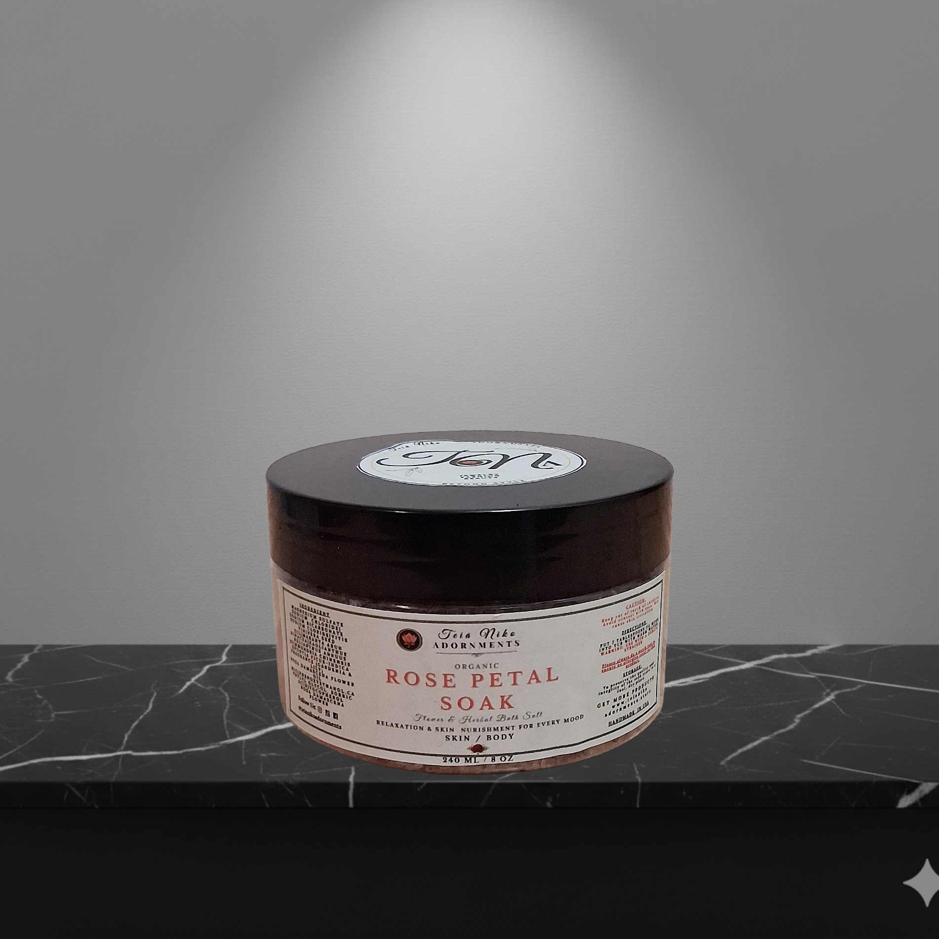 Rose Petal Soak Salt Bath