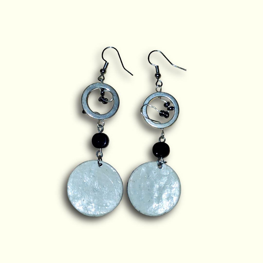 Cosmic Harmony Dangle Earrings