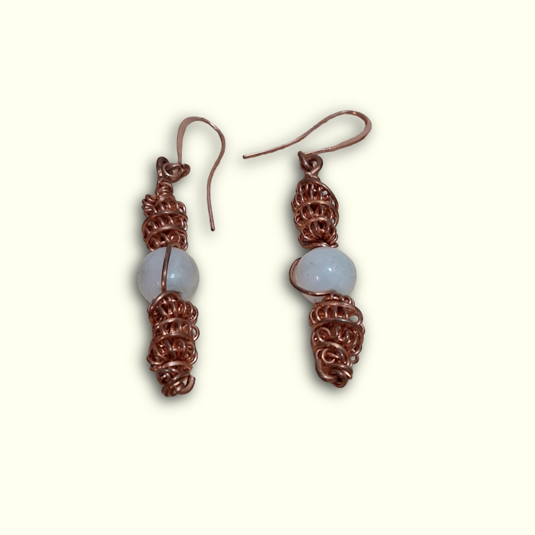 Wire Wrapped Earrings