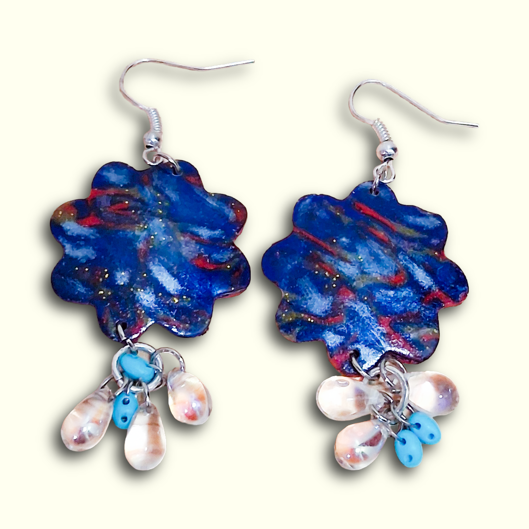 Galaxy Blossom Earrings