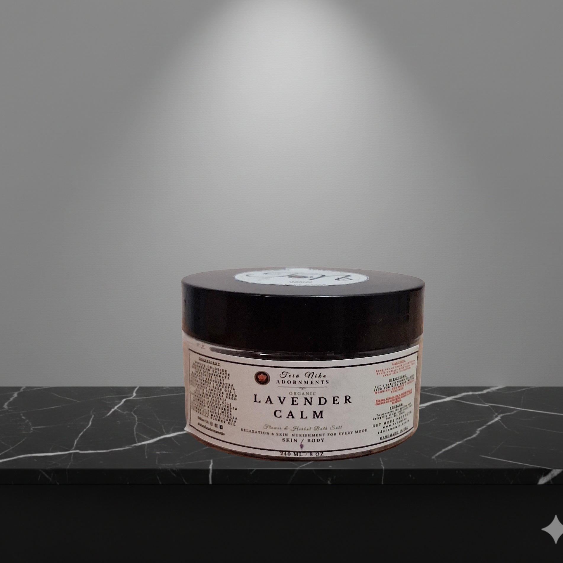  Lavender Calm Herbal Salt Bath