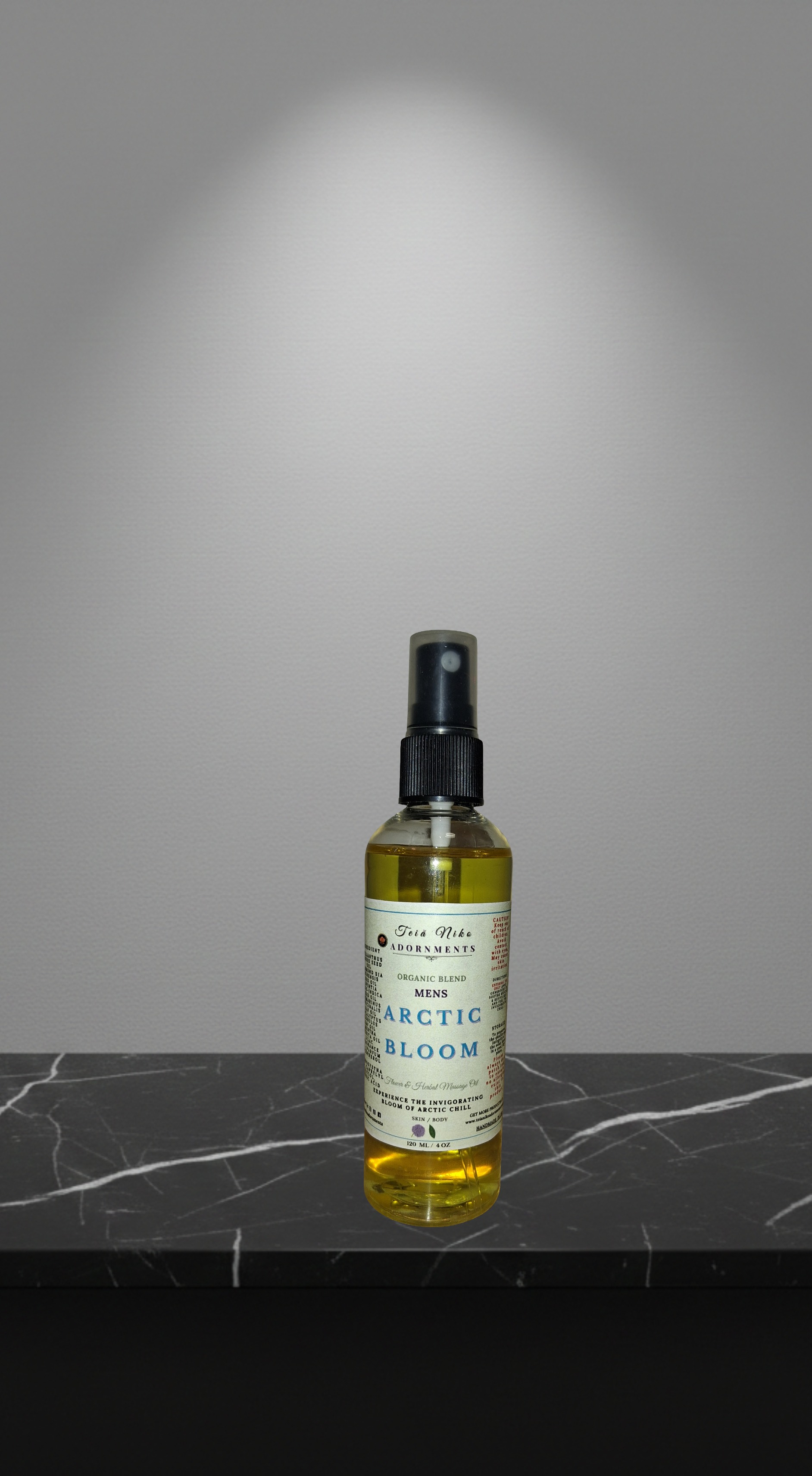 Men’s Arctic Bloom Massage Oil 