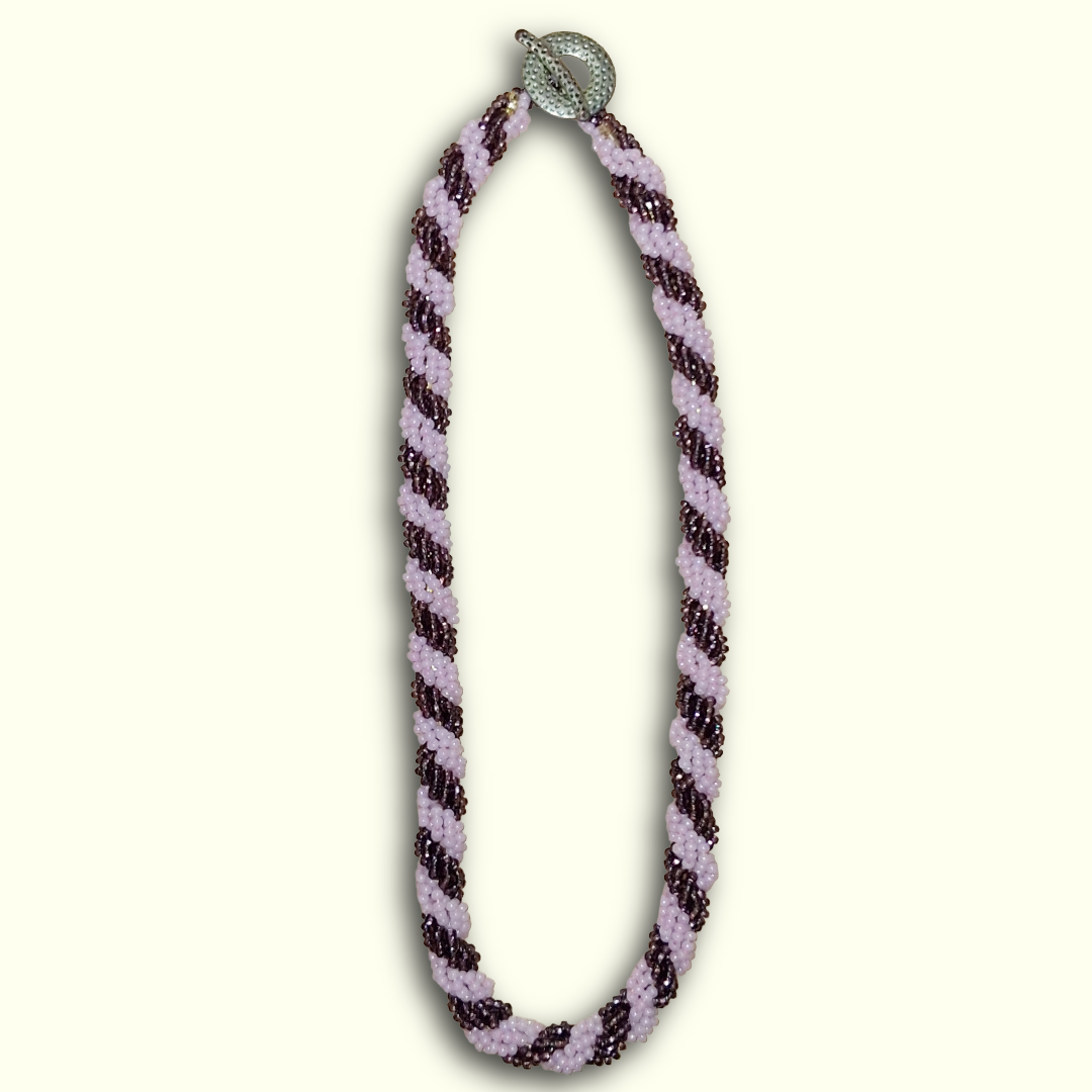 Lavender Spiral Rope	