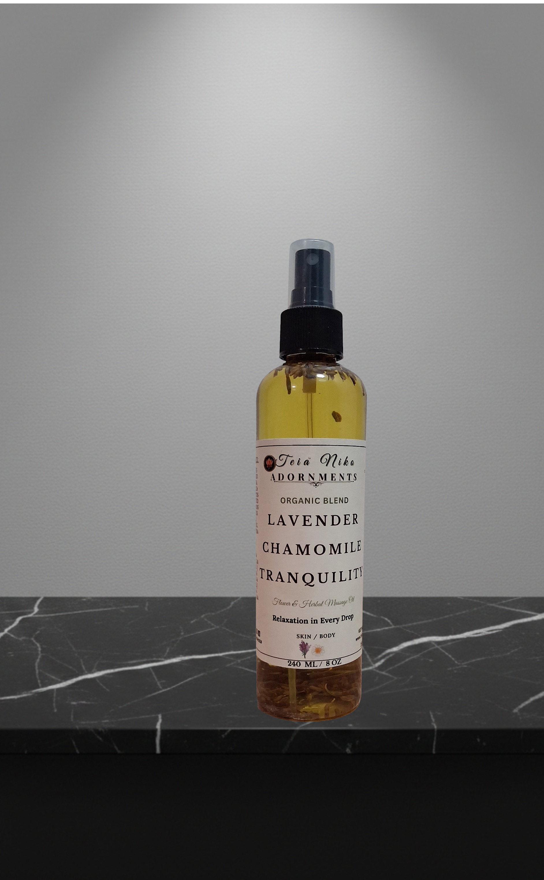 Lavender Chamomile Tranquility Massage Oil  