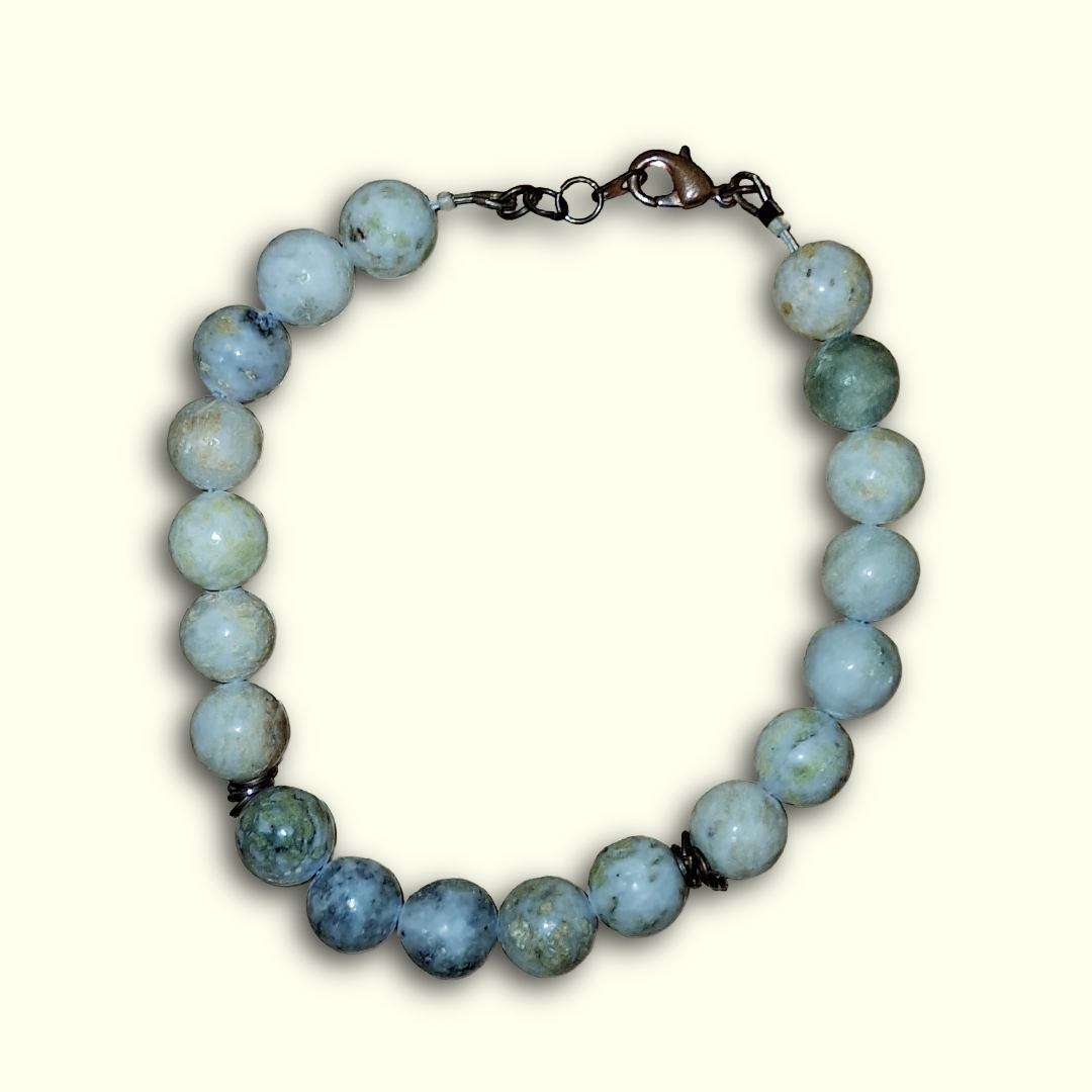 MENS Serene Skies Gemstone Bracelet 