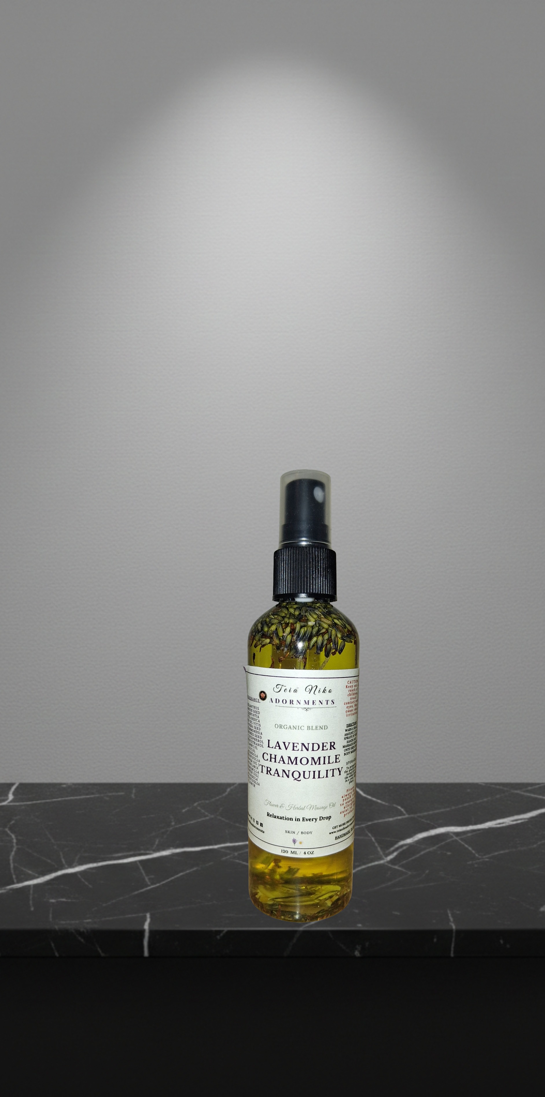 Lavender Chamomile Tranquility Massage Oil  