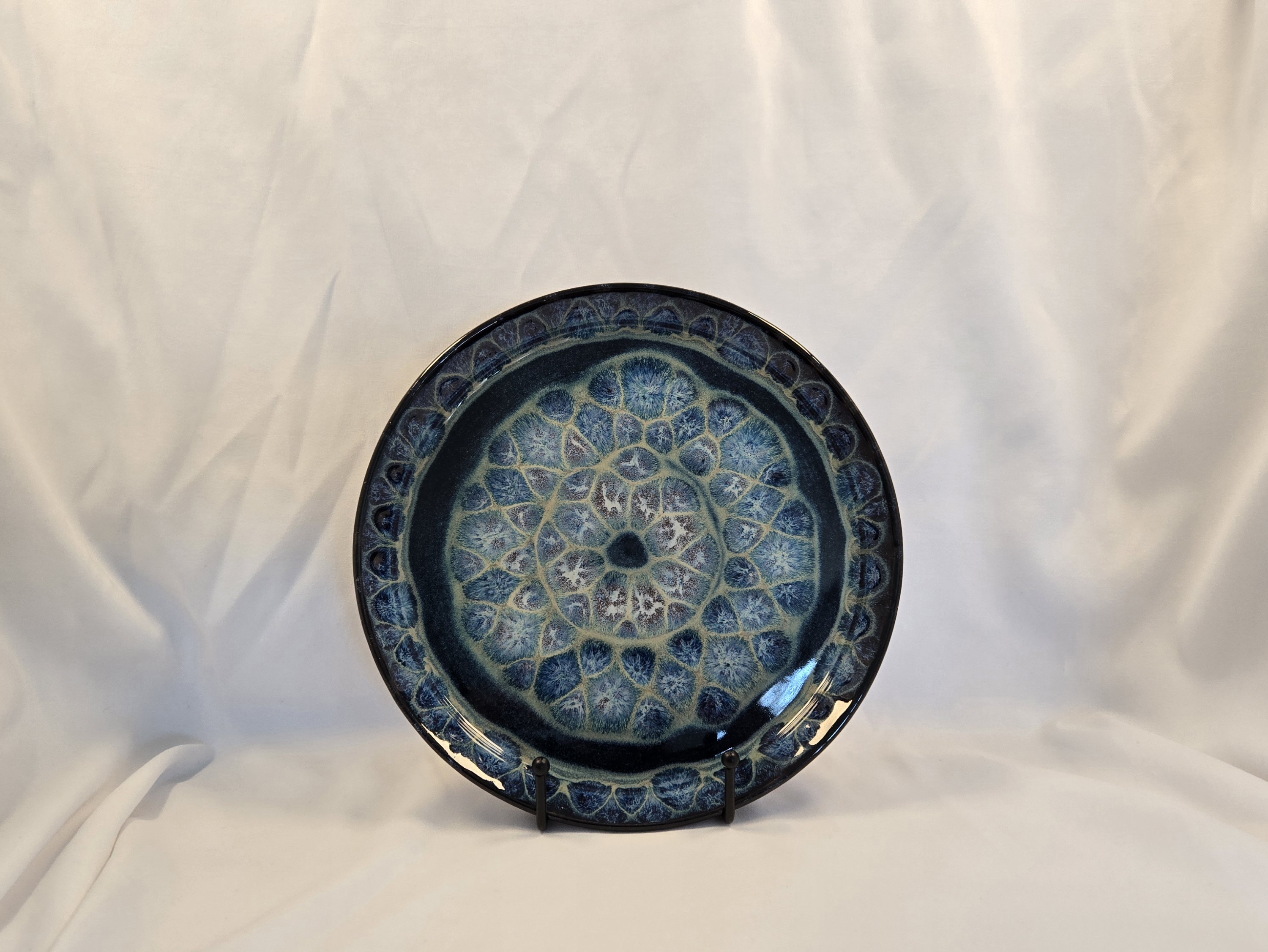 Blue Ceramic Plate