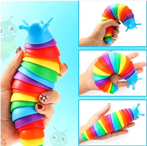 Rainbow Caterpillar Toy