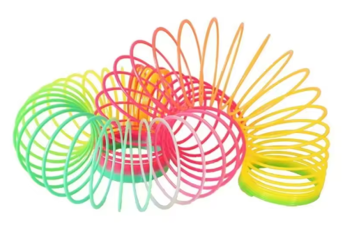Colorful Plastic Slinky
