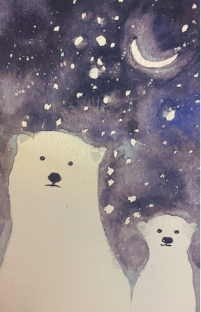 Polar Bear Notecard Set