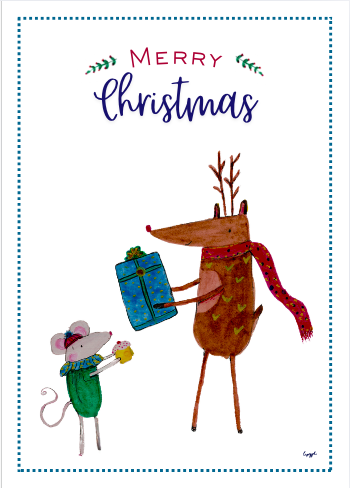 Holiday Greeting Card Set