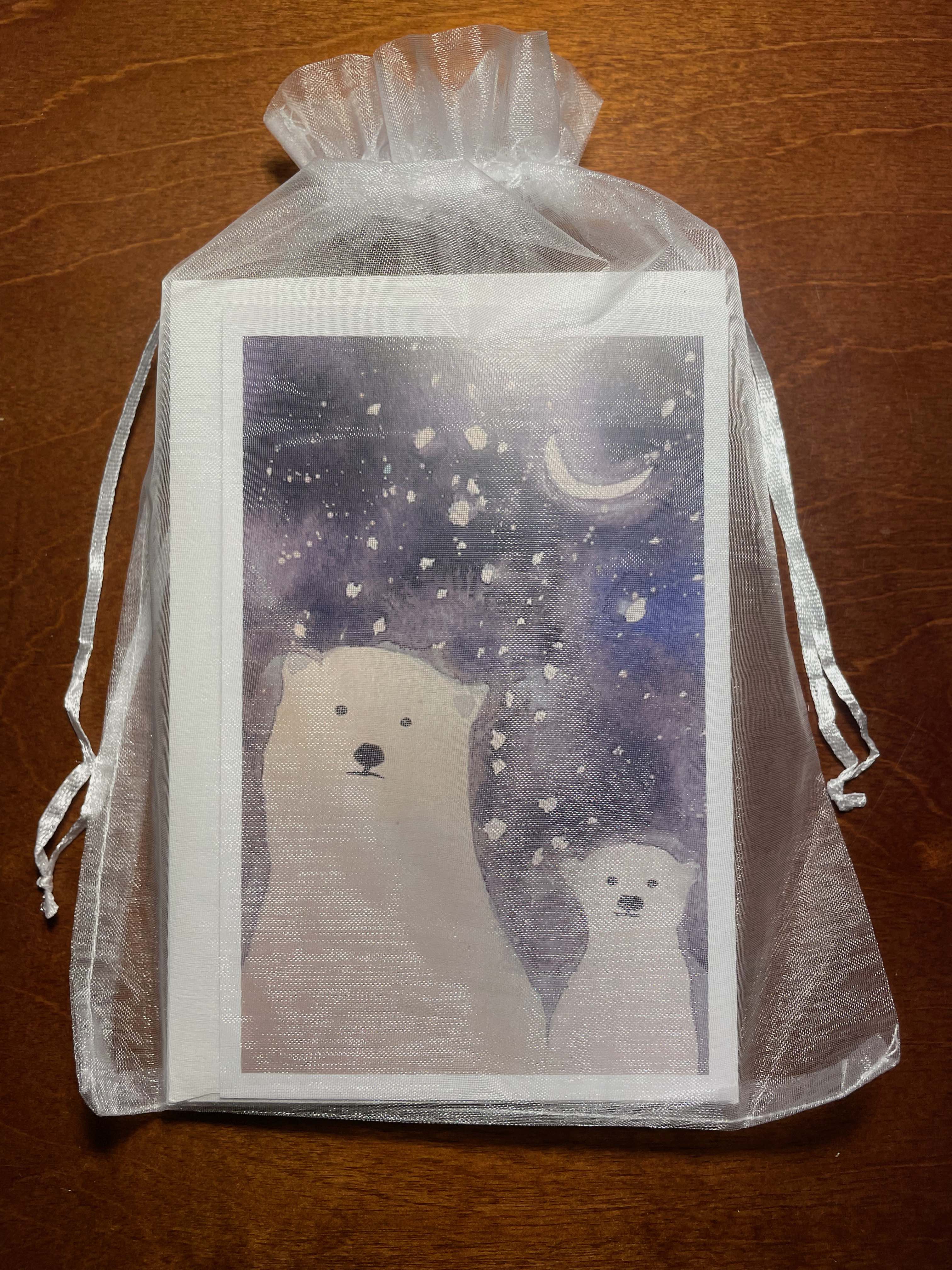 Polar Bear Notecard Set