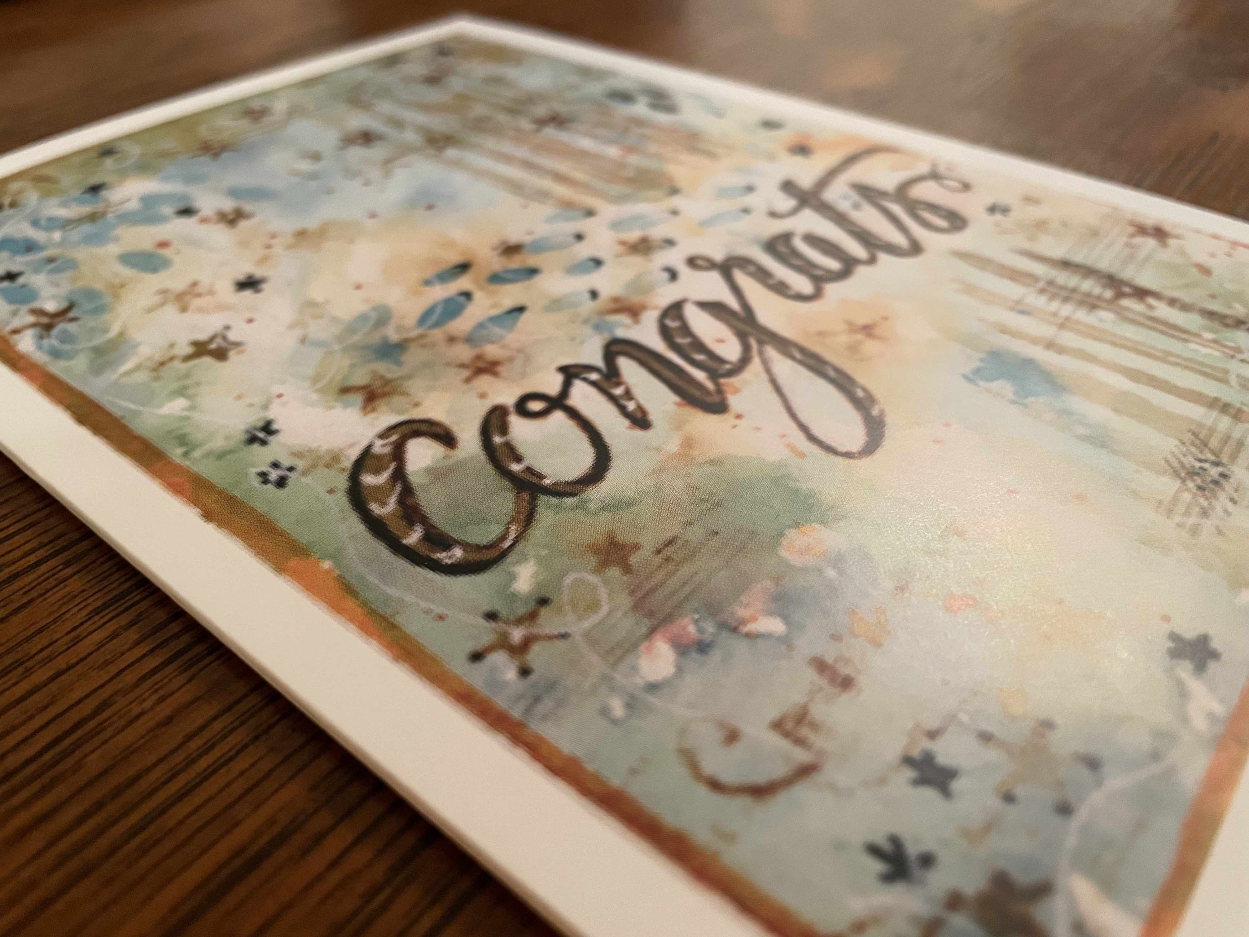 Handmade Congratulations Card