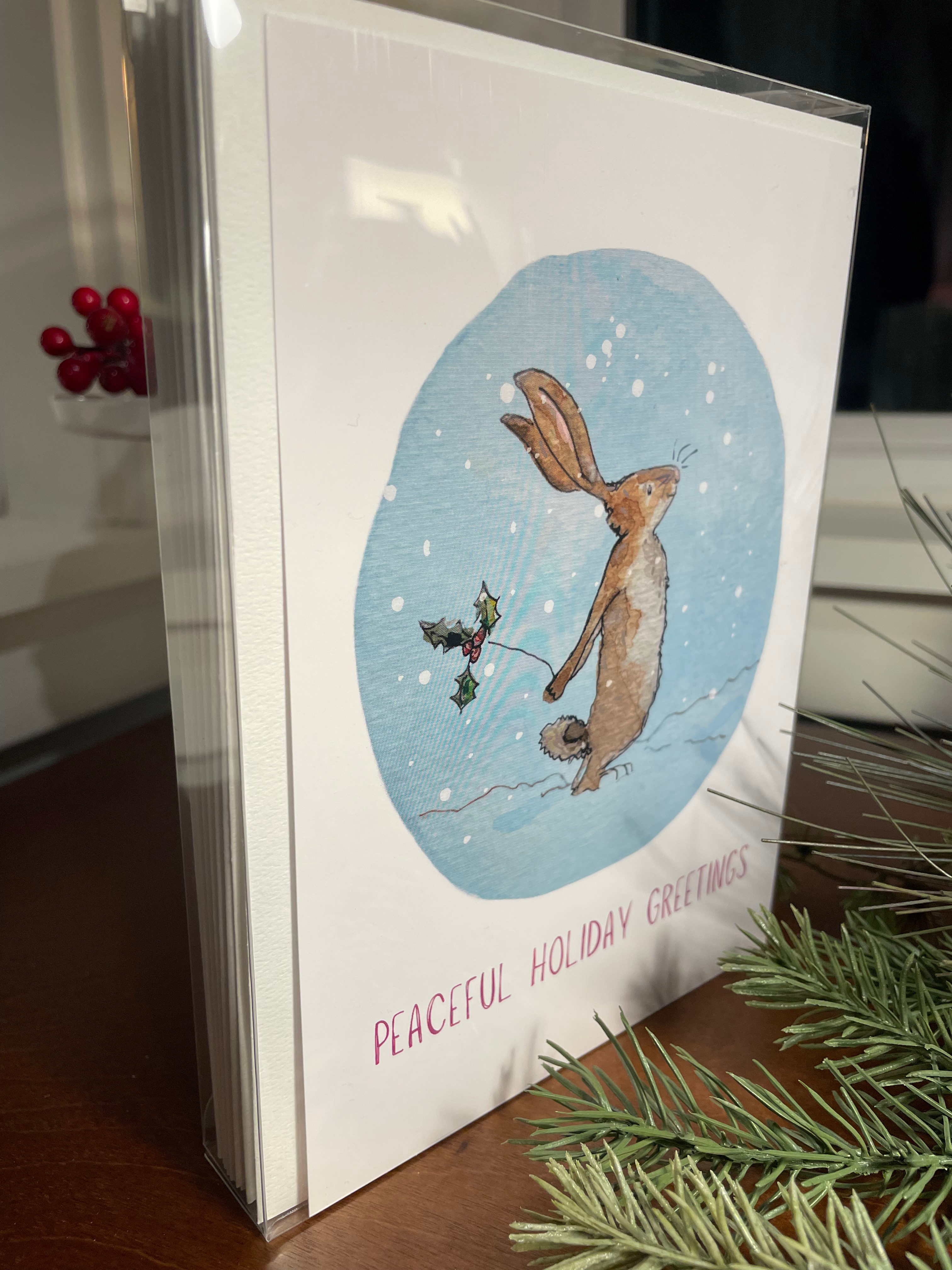 Peaceful Holidays Greeting Card