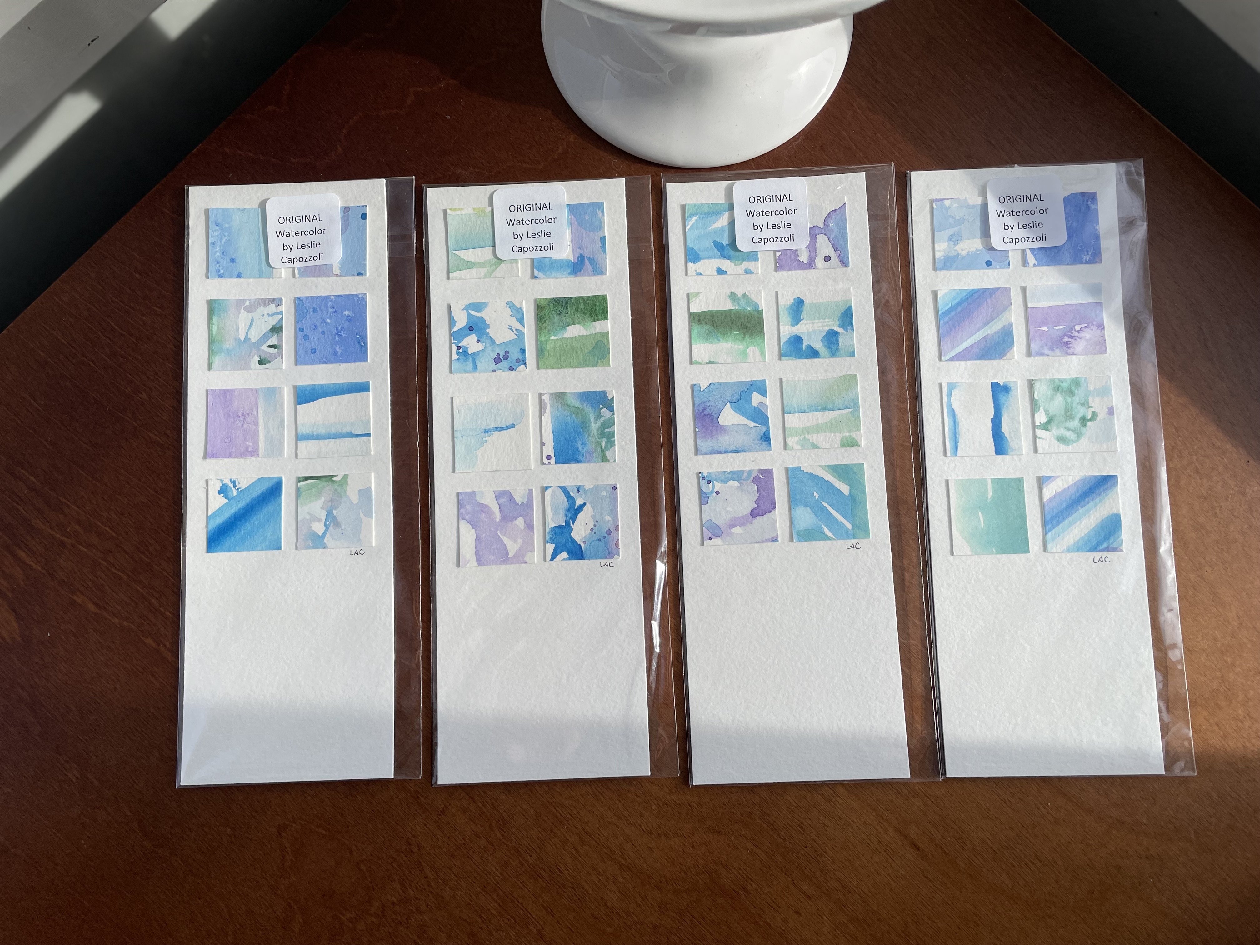 Handmade Abstract Art Bookmark