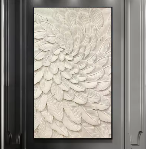 3D Leaf Wall Art