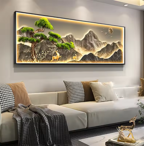 LED Landscape Wall Art