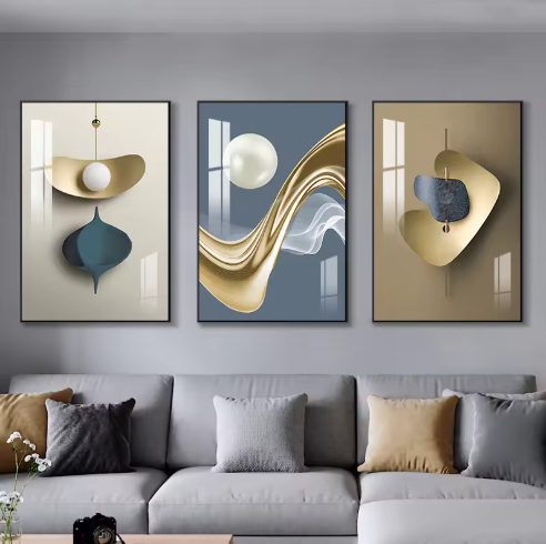 Modern Abstract Wall Art Set