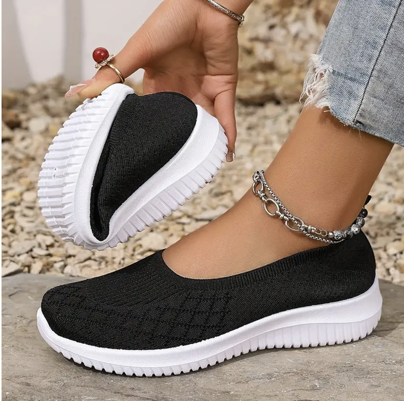 💥Hot Special Discount 70% OFF💥 Women's Breathable Slip-On Sneakers, Ultra Soft & Lightweight - 686b65835c2984af5f322c7f-686b65835c2984af5f322cd2
