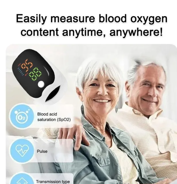 High-Precision Medical Pulse Oximeter - 6857a6a6b8fc3e8554023f01-68591952b8fc3e855407c81a