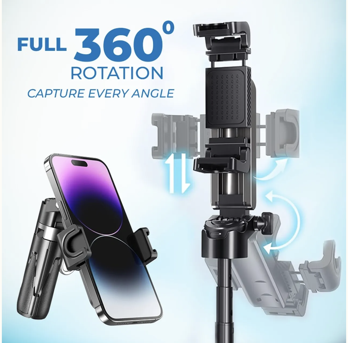 🔥Last Day 50% OFF🔥 MagicGrip Pro – Compact 3-in-1 Selfie Stick Tripod with Remote - 6866184bb9e91e870b374b67-6866184bb9e91e870b374b6f
