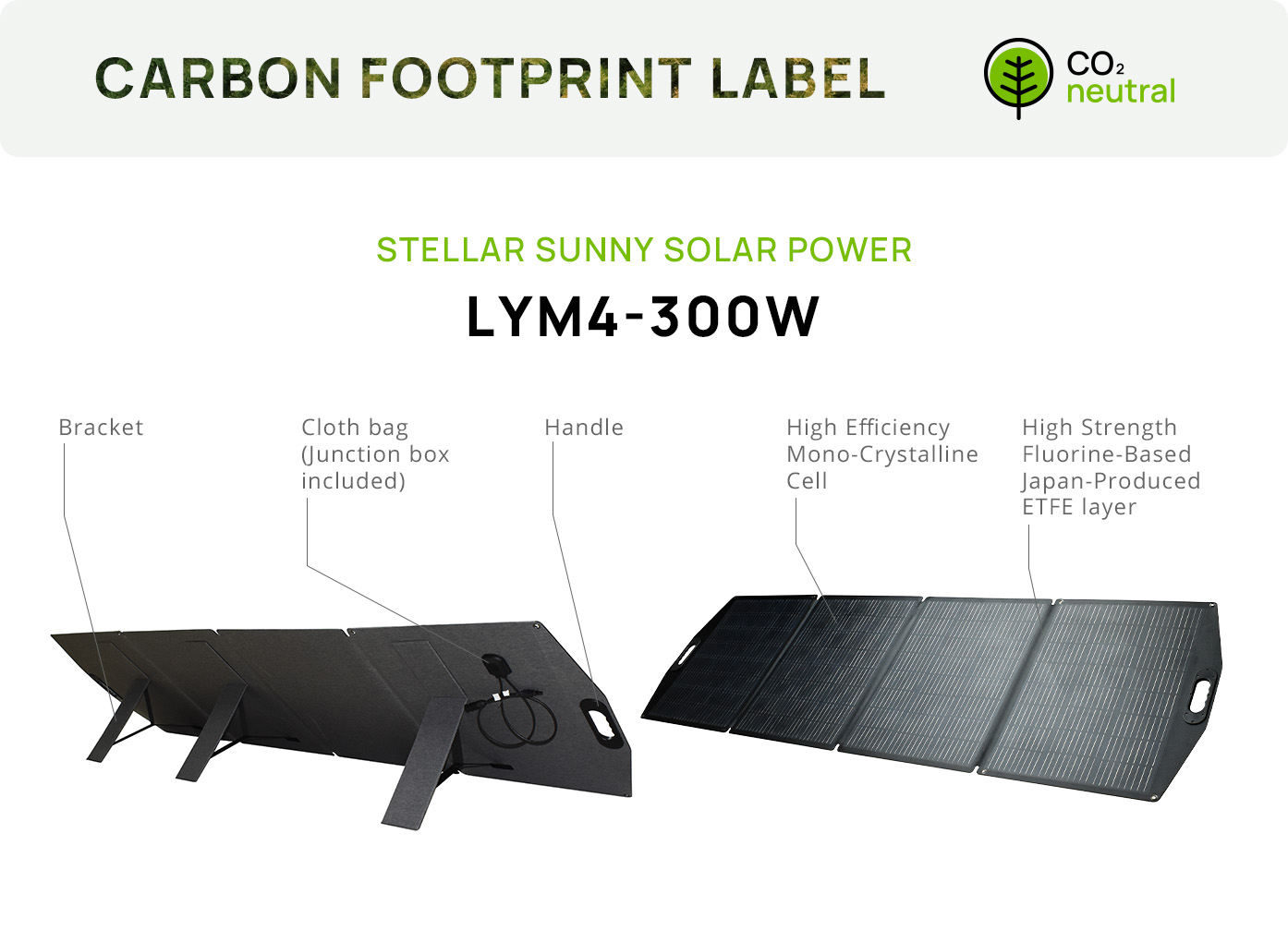 300W ETFE Solar Panel