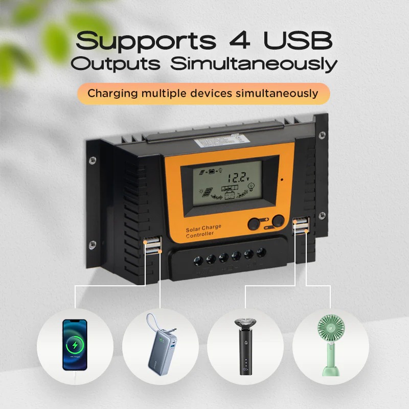 VT Series LET PWM10A  solar charge controller