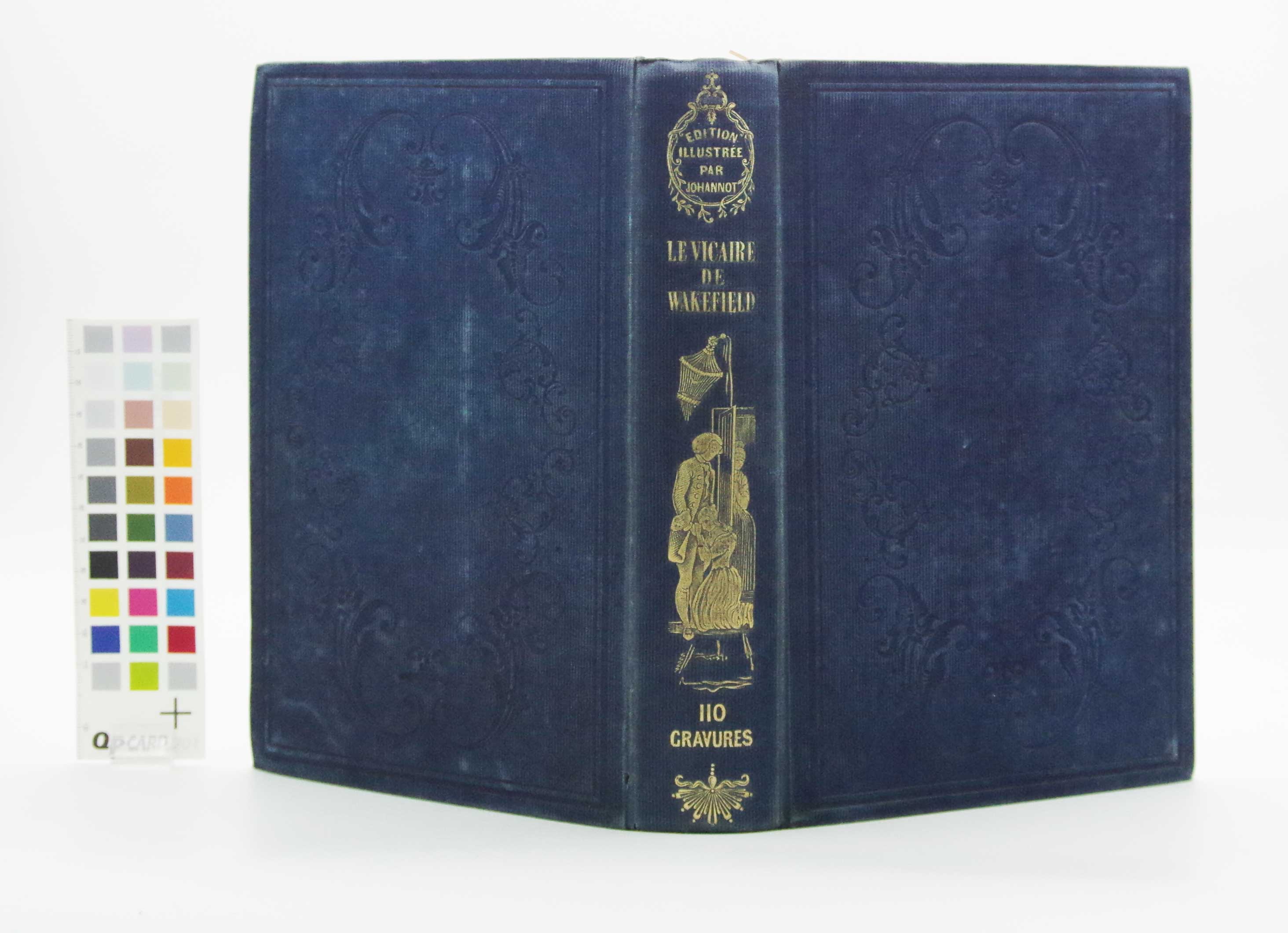Le vicaire de Wakefield, 1838, par Goldsmith. 