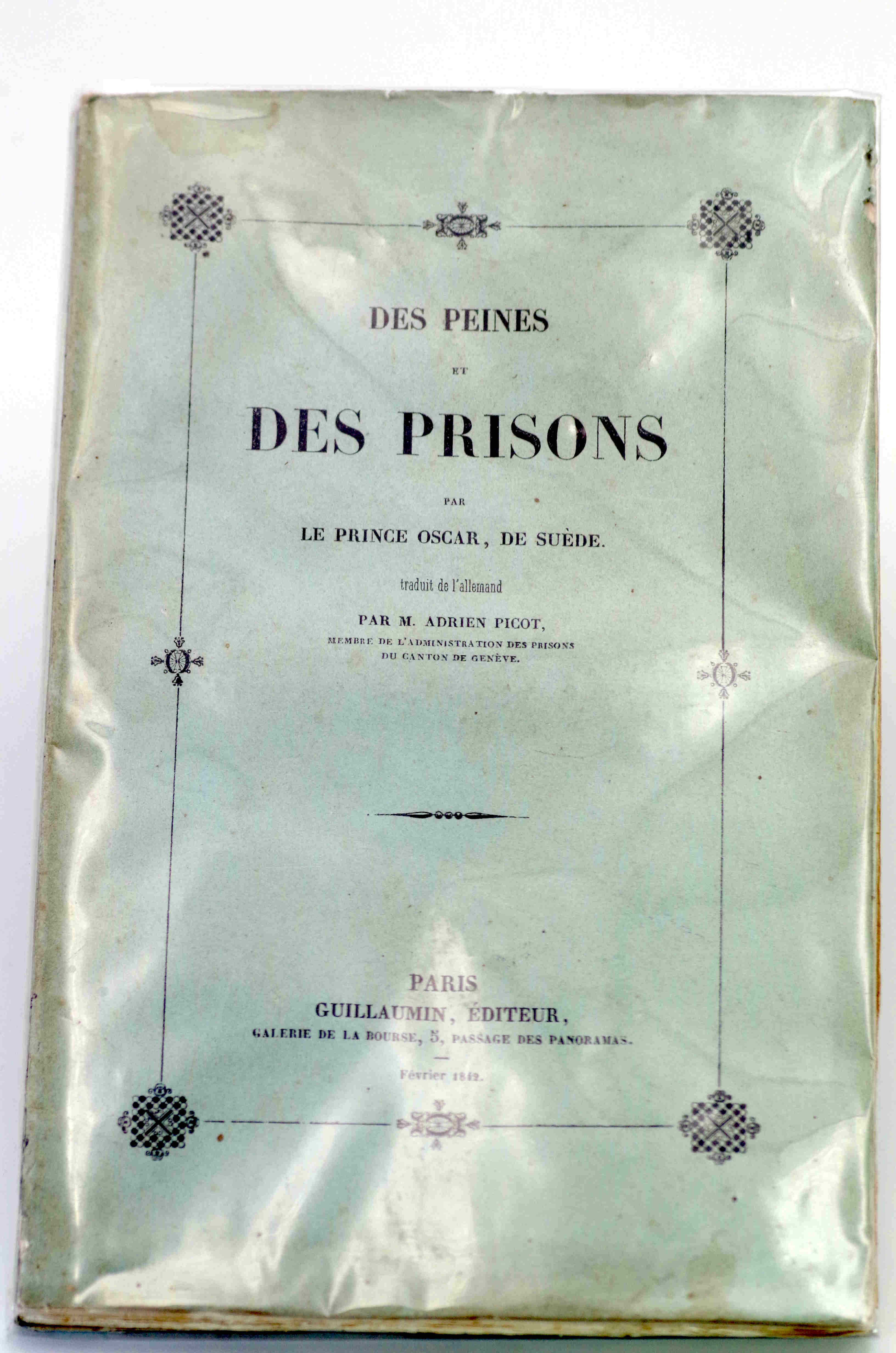 Des peines et des prisons.