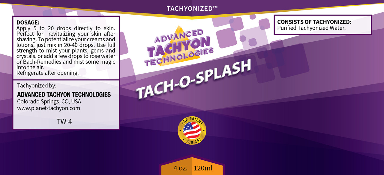 Tachionizuotas vanduo