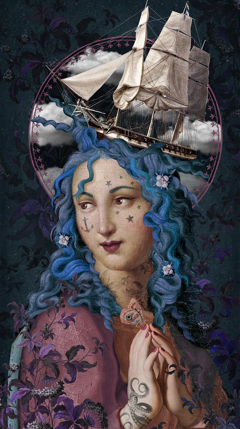 Tenture 80x144 Sainte Tempête